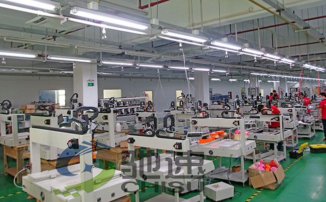 坐標機組裝車間